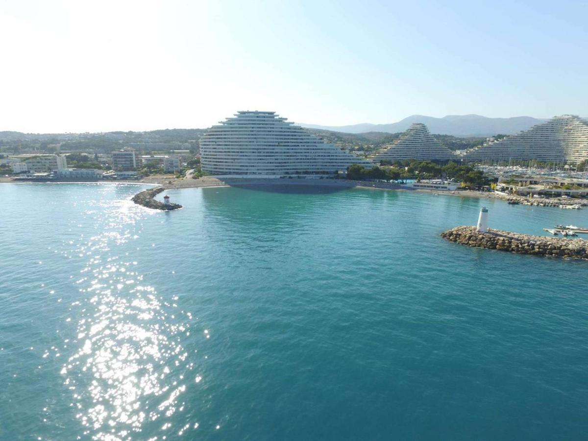 Studio A Villeneuve-Loubet Plage Avec Parking Prive, 2/4 Couchages - Fr-1-252A-6 Buitenkant foto